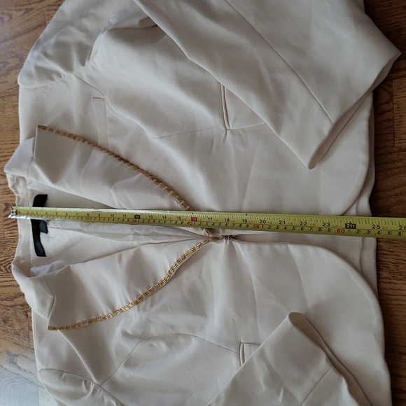 (18) apostrophe Neutral Nautical Beaded Feminine Office Workwear Formal Military - Picture 4 of 8